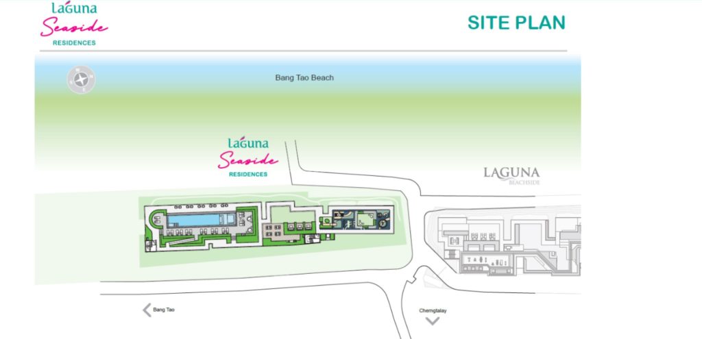 Phuket Laguna Seaside_site plan