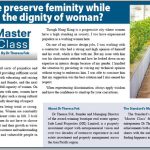 The Standard’s Masterclass - How do we preserve feminity while upholding the dignity of woman